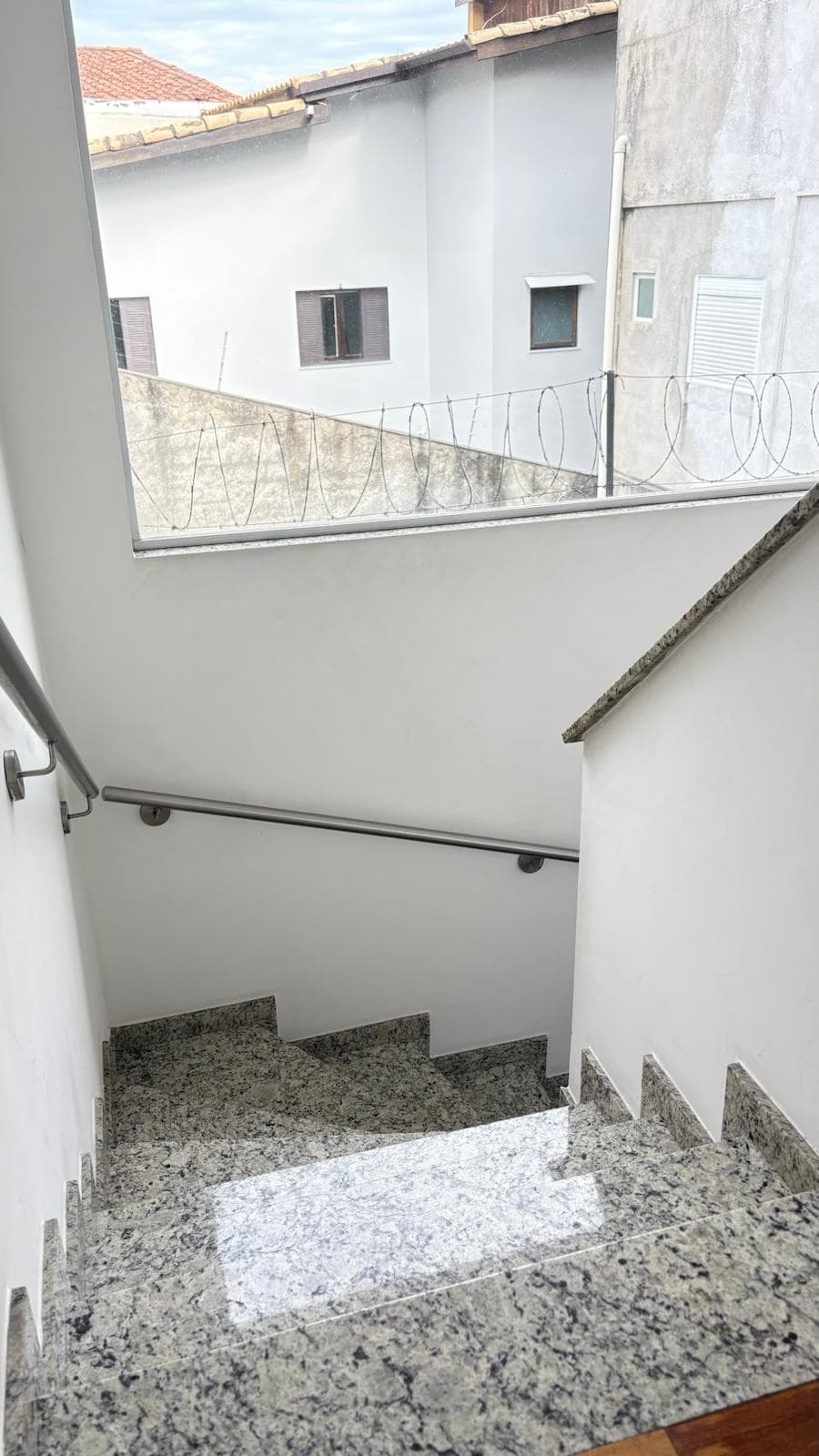 Escada de acesso entre os pavimentos